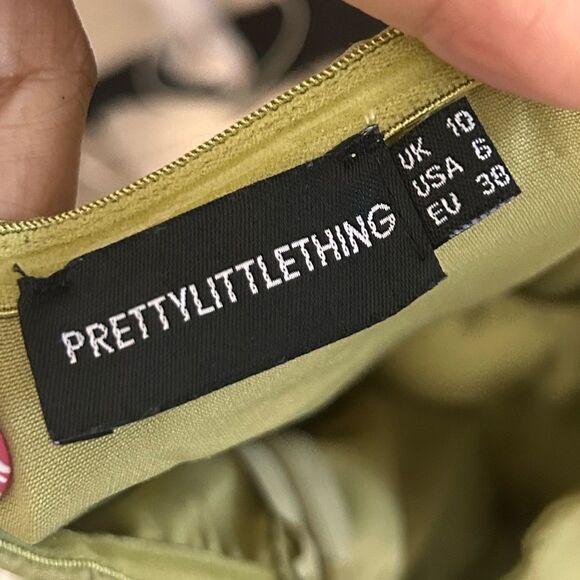 Prettylittlething Strapless Corset Side Cutout Mini Dress - Picture 4 of 4